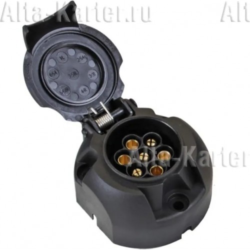 Штатная электрика фаркопа Erich Jaeger (7-полюсная) для BMW 1 F20/F21 2014-2020. Артикул 737269