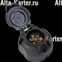 Штатная электрика фаркопа Erich Jaeger (7-полюсная) для BMW 1 F20/F21 2014-2020. Артикул 737269
