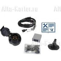 Штатная электрика фаркопа Erich Jaeger (7-полюсная) для BMW 1 F20/F21 2014-2020. Артикул 737269