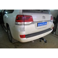 Фаркоп Imiola для Toyota Land Cruiser 200 2008-2020. Быстросъемный крюк под квадрат. Артикул T.059
