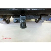 Фаркоп Imiola для Toyota Land Cruiser 200 2008-2020. Быстросъемный крюк под квадрат. Артикул T.059