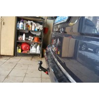 Фаркоп Westfalia с электрикой для Volkswagen Caravelle T5 Van (вкл. 4-Motion; искл. Rockton) 2009-2015. Быстросъемный крюк. Артикул 321651900113