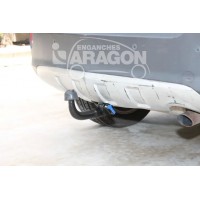 Фаркоп Aragon (быстросъемный крюк, вертикальное крепление) для Opel Antara 2006-2011. Артикул E1000AV