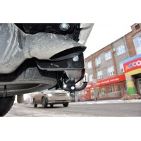 Фаркоп Bosal для Toyota Land Cruiser 200 2007-2020. (с декор. плалстиной). Артикул 3054-ABP