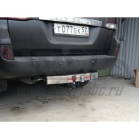 Фаркоп Bosal для Toyota Land Cruiser 200 2007-2020. (с декор. плалстиной). Артикул 3054-ABP