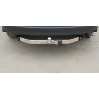 Фаркоп Baltex для Toyota RAV4 IV 2013-2019 с накладкой из нержавеющей стали. Фланцевое крепление. Артикул 24233908E