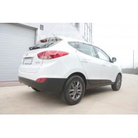 Фаркоп Aragon (быстросъемный крюк, вертикальное крепление) для Hyundai ix35 2010-2020.. Артикул E2514AV