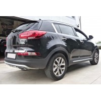 Фаркоп Aragon (быстросъемный крюк, вертикальное крепление) для Hyundai ix35 2010-2020.. Артикул E2514AV