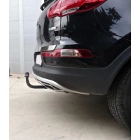 Фаркоп Aragon (быстросъемный крюк, вертикальное крепление) для Hyundai ix35 2010-2020.. Артикул E2514AV