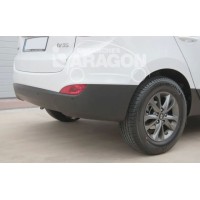 Фаркоп Aragon (быстросъемный крюк, вертикальное крепление) для Hyundai ix35 2010-2020.. Артикул E2514AV