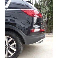 Фаркоп Aragon (быстросъемный крюк, вертикальное крепление) для Hyundai ix35 2010-2020.. Артикул E2514AV