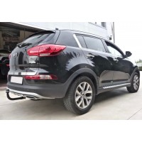 Фаркоп Aragon (быстросъемный крюк, вертикальное крепление) для Hyundai ix35 2010-2020.. Артикул E2514AV