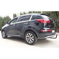 Фаркоп Aragon (быстросъемный крюк, вертикальное крепление) для Hyundai ix35 2010-2020.. Артикул E2514AV