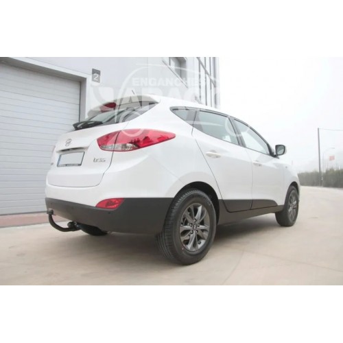 Фаркоп Aragon (быстросъемный крюк, вертикальное крепление) для Hyundai ix35 2010-2020.. Артикул E2514AV