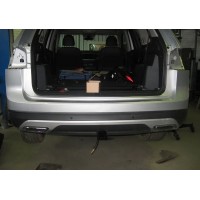 Фаркоп Sheriff для Volkswagen Teramont 2017-2020. Быстросъемный крюк. Артикул 3764.21