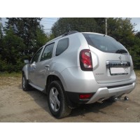 Фаркоп Galia оцинкованный для Renault Duster 2/4WD 2010-2015. Быстросъемный крюк. Артикул D041C