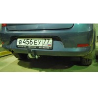 Фаркоп Galia оцинкованный для Renault Logan I седан 2004-2014. Артикул D033A