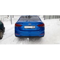 Фаркоп Лидер-Плюс для Hyundai Solaris II седан 2017-2020. Артикул H228-A
