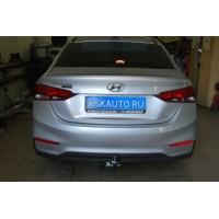 Фаркоп Лидер-Плюс для Hyundai Solaris II седан 2017-2020. Артикул H228-A