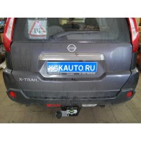 Фаркоп Лидер-Плюс для Nissan X-Trail T31 2007-2014. Фланцевое крепление. Артикул N103-F