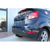 Фаркоп Aragon (быстросъемный крюк, горизонтальное крепление) для Ford Fiesta VI 2008-2019. Артикул E4005BS