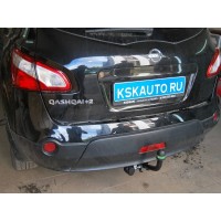 Фаркоп Лидер-Плюс для Nissan Qashqai +2 2008-2014. Артикул N121-A