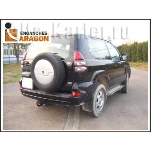 Фаркоп Aragon для Toyota Fj Cruiser хэтчбек 3/5-дв. 2003-2020. Артикул E6400DA