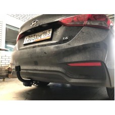 Фаркоп Bosal для Hyundai Solaris II 2017-2020. Артикул 4265-A