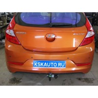 Фаркоп Лидер-Плюс для Hyundai Solaris I седан, хэтчбек 2011-2017. Артикул H219-A