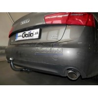Фаркоп Galia оцинкованный для Audi A6 С7 Allroad 2012-2020. Быстросъемный крюк. Артикул A049C