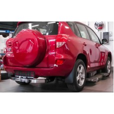 Фаркоп Baltex для Toyota RAV4 III (вкл. Long) 2006-2012. (с декор. накладкой) Фланцевое крепление. Артикул Y-04aN