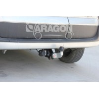 Фаркоп Aragon для Nissan Kubistar 2003-2009. Фланцевое крепление. Артикул E5218AC