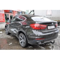 Фаркоп Westfalia с электрикой для BMW X6 F16 (вкл. M-Sport) 2014-2020. Быстросъемный крюк. Артикул 303368900113