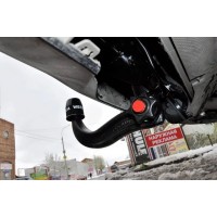 Фаркоп Westfalia с электрикой для BMW X6 F16 (вкл. M-Sport) 2014-2020. Быстросъемный крюк. Артикул 303368900113