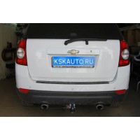 Фаркоп Galia оцинкованный для Chevrolet Captiva (для авто с запаской снизу) 2013-2016. Артикул C060A