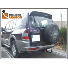 Фаркоп Aragon для Mitsubishi Pajero III 5-дв. (вкл. Shaer, CK) 2000-2006. Артикул E4200CA