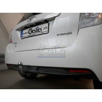 Фаркоп Galia оцинкованный для Toyota Verso 2009-2020. Быстросъемный крюк. Артикул T063C