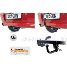 Фаркоп Aragon для Dodge Caliber 2006-2012. Быстросъемный крюк. Артикул E1700AM