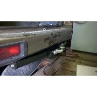 Фаркоп Лидер-Плюс для Mitsubishi Pajero Sport I 1998-2008. Фланцевое крепление. Артикул M107-F