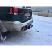 Фаркоп Лидер-Плюс для Mitsubishi Pajero Sport I 1998-2008. Фланцевое крепление. Артикул M107-F