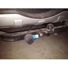 Фаркоп Baltex для Mitsubishi Pajero IV (дизель) 2008-2020. Фланцевое крепление. Артикул MP-08d