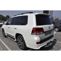 Фаркоп Baltex для Toyota Land Cruiser 200 Excalibur 2017-2020 с накладкой из нержавеющей стали. Фланцевое крепление. Артикул 24900308E