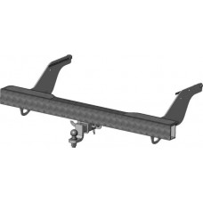 Фаркоп Baltex для Ford Ranger II 2006-2011 с накладкой из нержавеющей стали. Быстросъемный крюк. Артикул 12160837