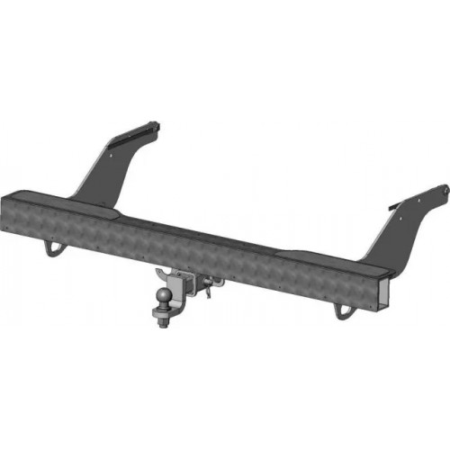 Фаркоп Baltex для Mazda BT-50 I 2006-2011 с накладкой из нержавеющей стали. Быстросъемный крюк. Артикул 12160837