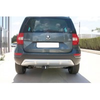 Фаркоп Aragon (быстросъемный крюк, горизонтальное крепление) для Skoda Yeti 2009-2020. Артикул E6700DS