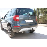 Фаркоп Aragon (быстросъемный крюк, горизонтальное крепление) для Skoda Yeti 2009-2020. Артикул E6700DS