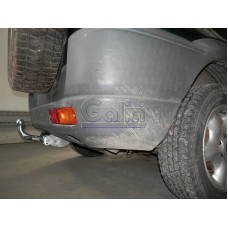 Фаркоп Galia оцинкованный для Land Rover Freelander I 1997-2006. Быстросъемный крюк. Артикул R049C