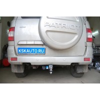 Фаркоп Baltex для УАЗ Патриот 3163 2014-2020. Артикул 27.3207.32