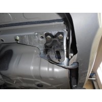 Фаркоп Galia оцинкованный для Toyota Corolla E150 седан 2007-2013. Артикул T060A