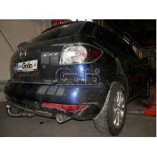 Фаркоп Galia оцинкованный для Mazda CX-7 2006-2013. Быстросъемный крюк. Артикул M130C